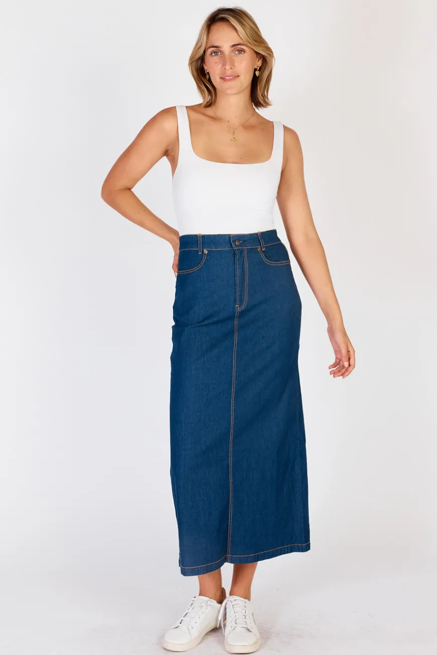 IBSA Durango Maxi Skirt Dark