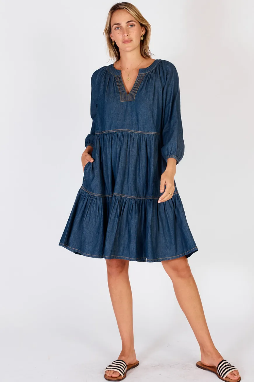 IBSA El Paso Tiered Dress Dark