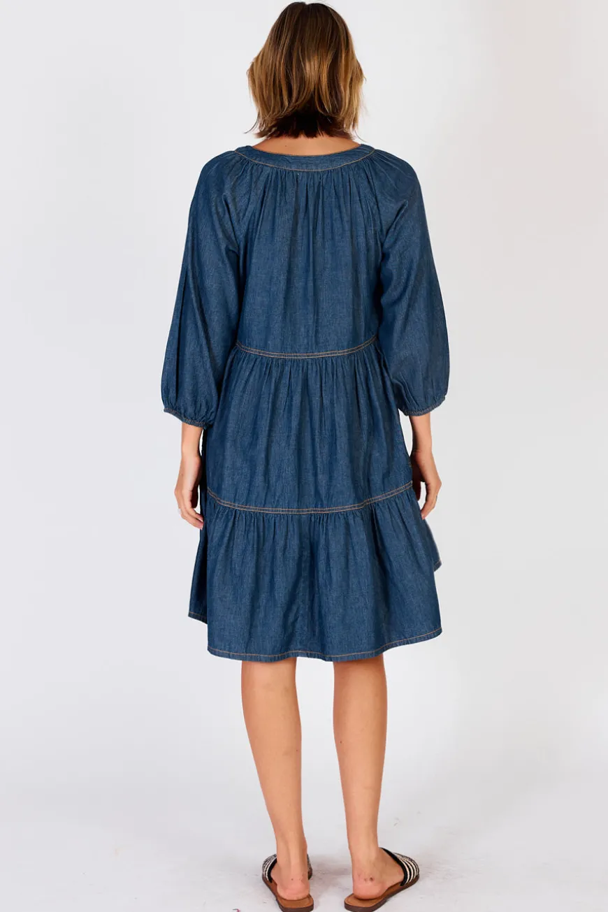 ibsa_el_paso_tiered_dress_1-1.webp IBSA El Paso Tiered Dress Dark