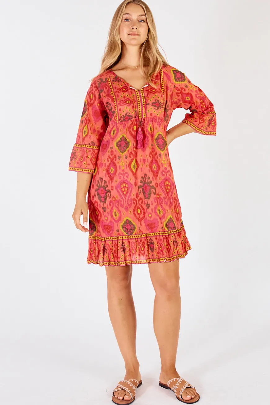 LulaLife Augusta Dress Melon