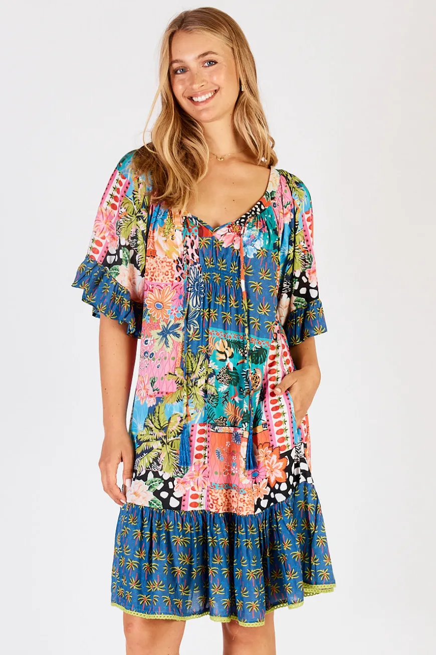 LulaLife Avoca Dress Ocean