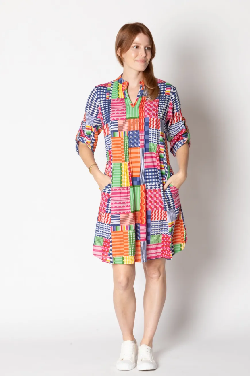 LulaLife Elena Tucked Dress