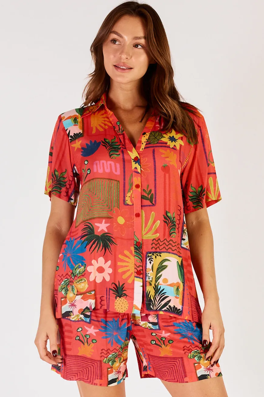 Lulalife Ellery Shirt Melon