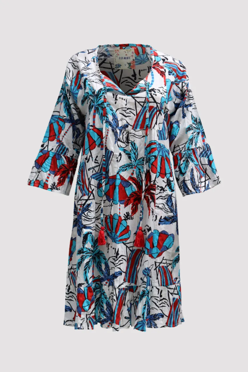 LulaLife Harlow Dress White