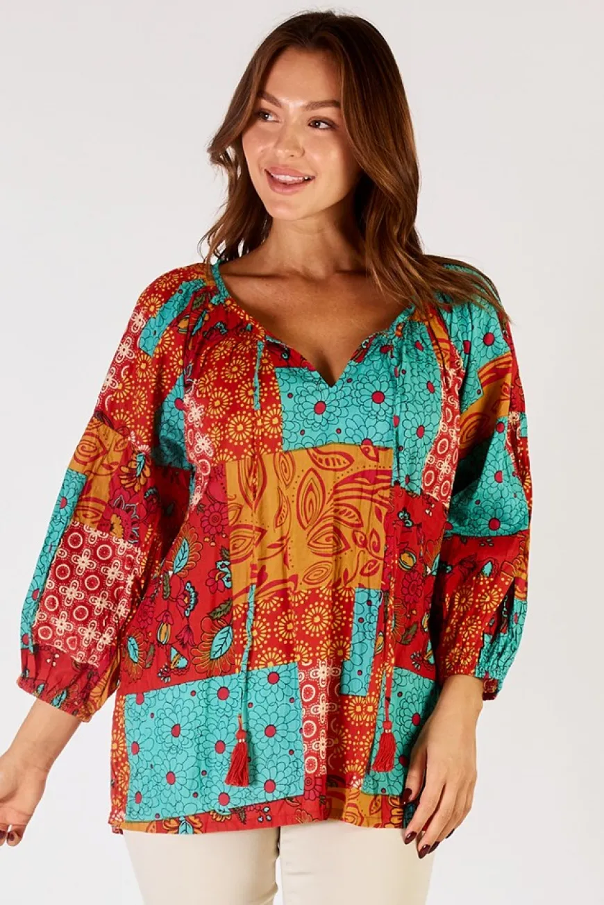 LulaLife Hattie Top Flame