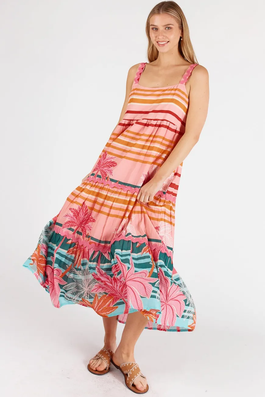 LulaLife Isla Sundress Sunset