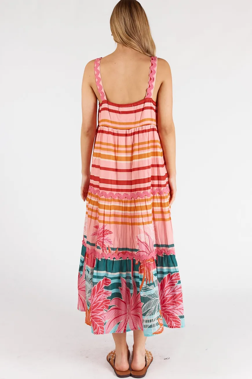 LulaLife Isla Sundress Sunset