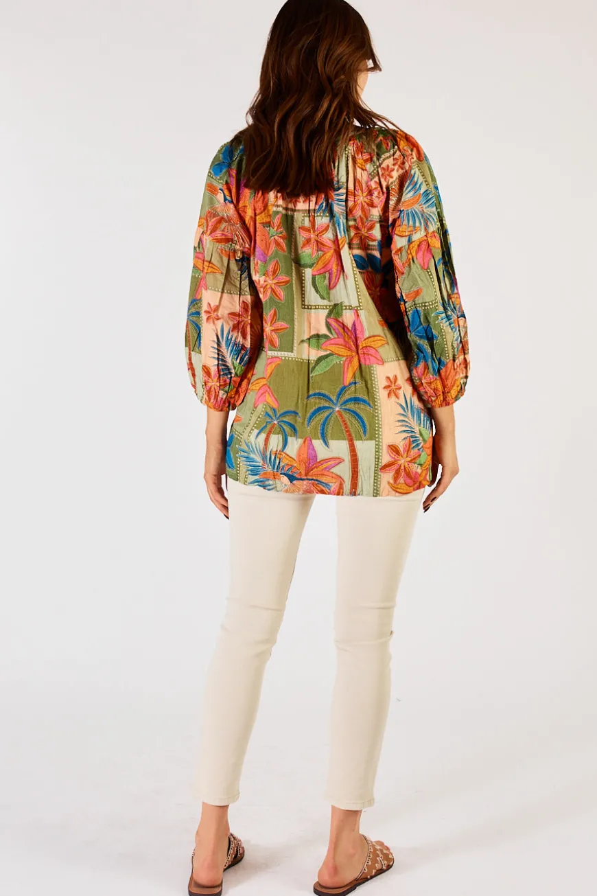 Lulalife Jemma Top Olive