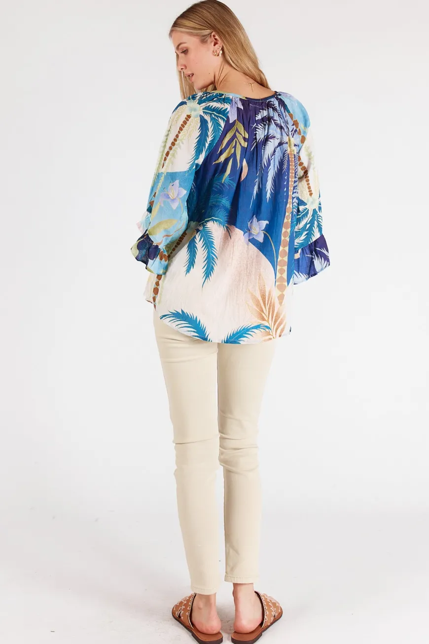 lulalife_josie_top_navy_1.webp LulaLife Josie Top Navy