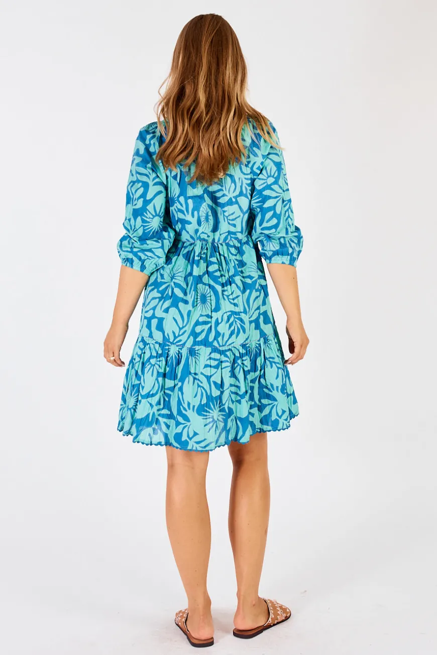 Lulalife Laiken Dress Lagoon