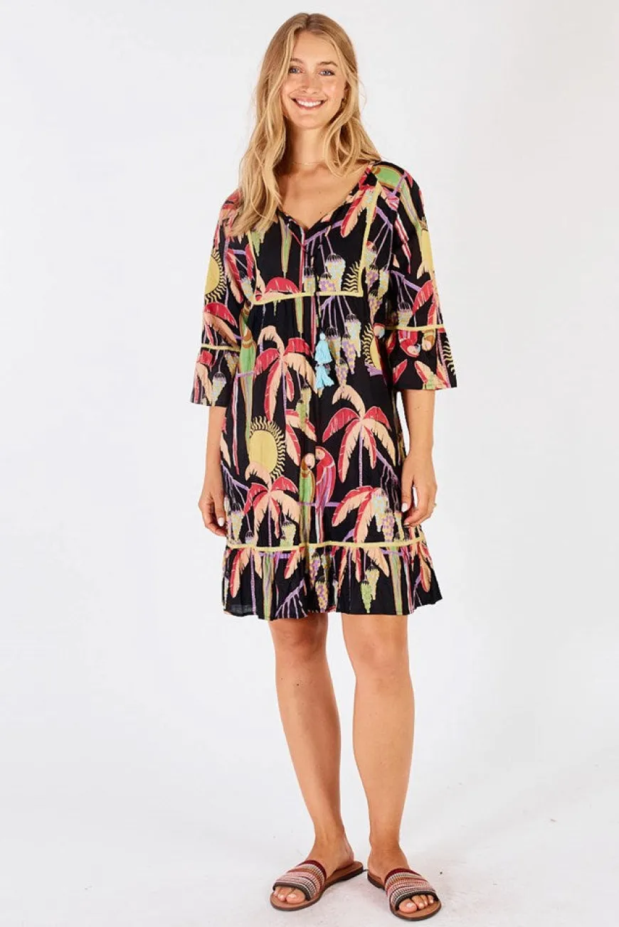 LulaLife Lainie Dress Black