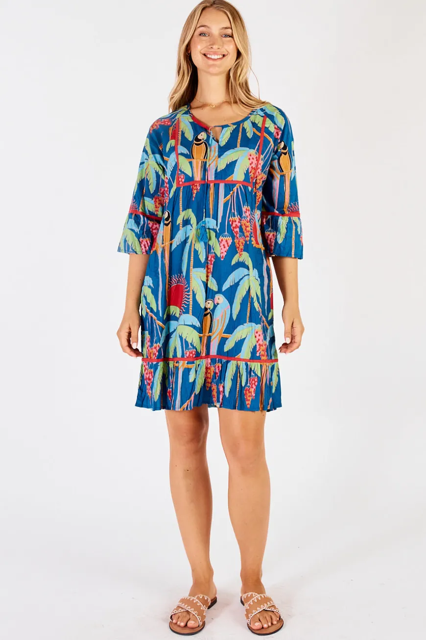 LulaLife Lainie Dress Ocean