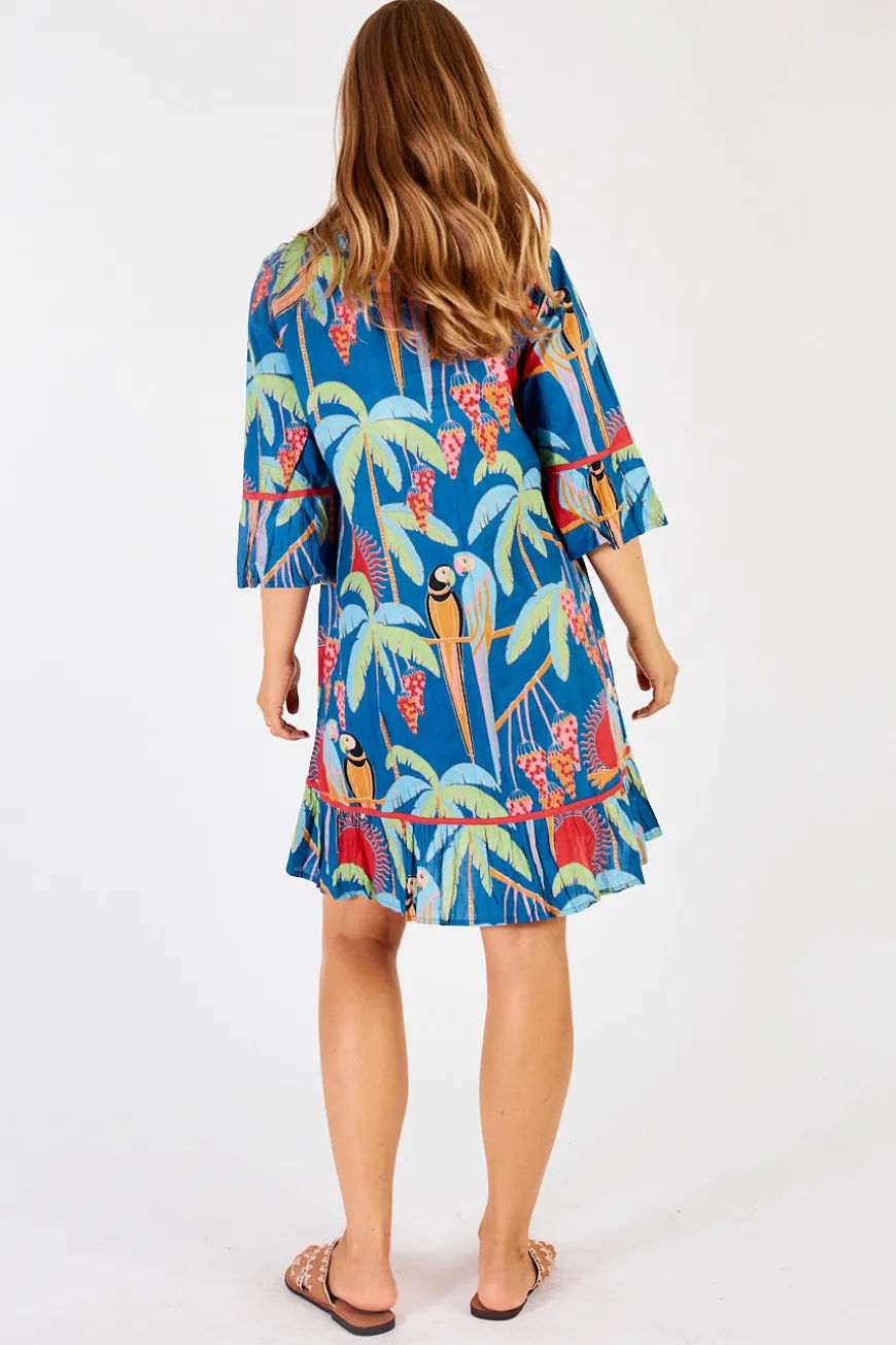 LulaLife Lainie Dress Ocean