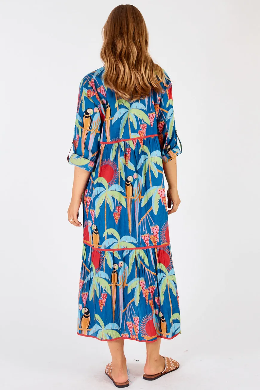 LulaLife Lainie Midi Ocean