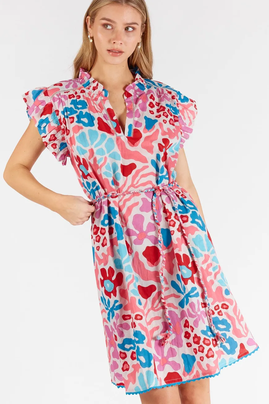 lulalife_lilah_ruffle_dre_4.webp LulaLife Lilah Ruffle Dress Melon