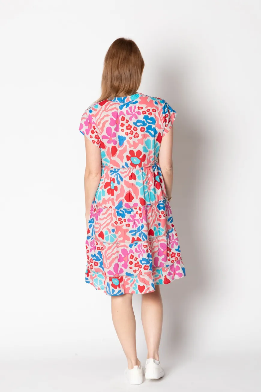 lulalife_lilah_tiered_dre_1.webp LulaLife Lilah Tiered Dress Melon-Exclusive