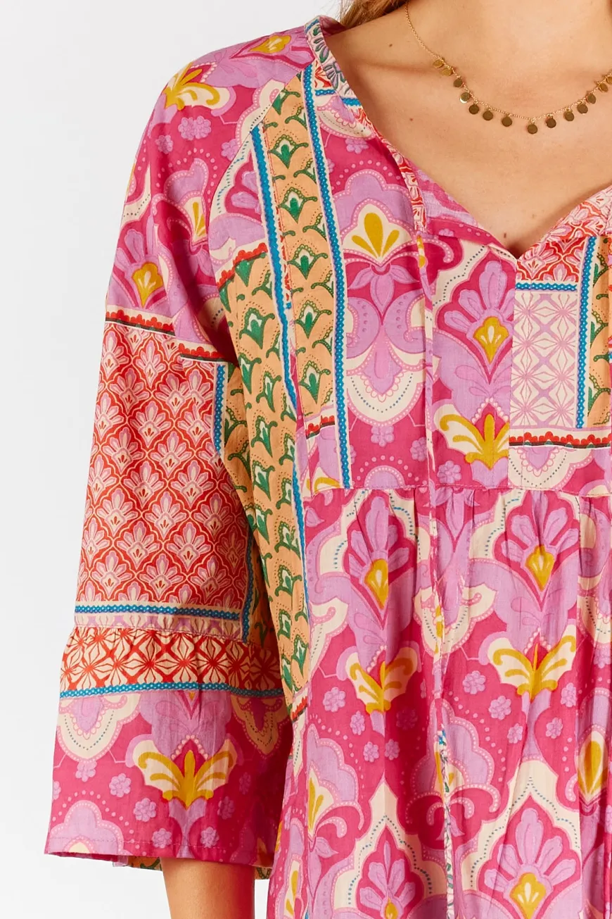 lulalife_maya_dress_melon_1.webp LulaLife Maya Dress Melon