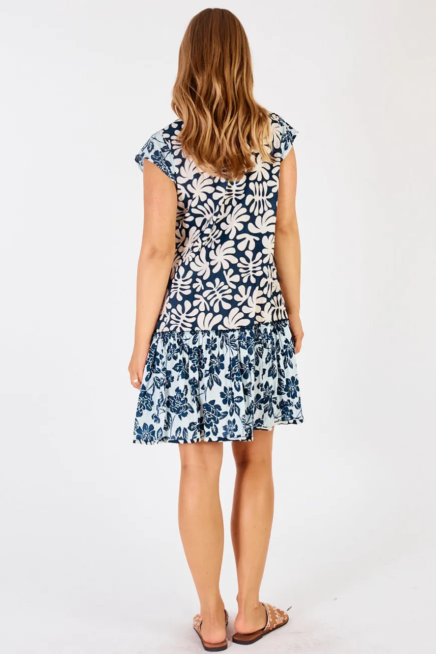 LulaLife Mia Dress Navy