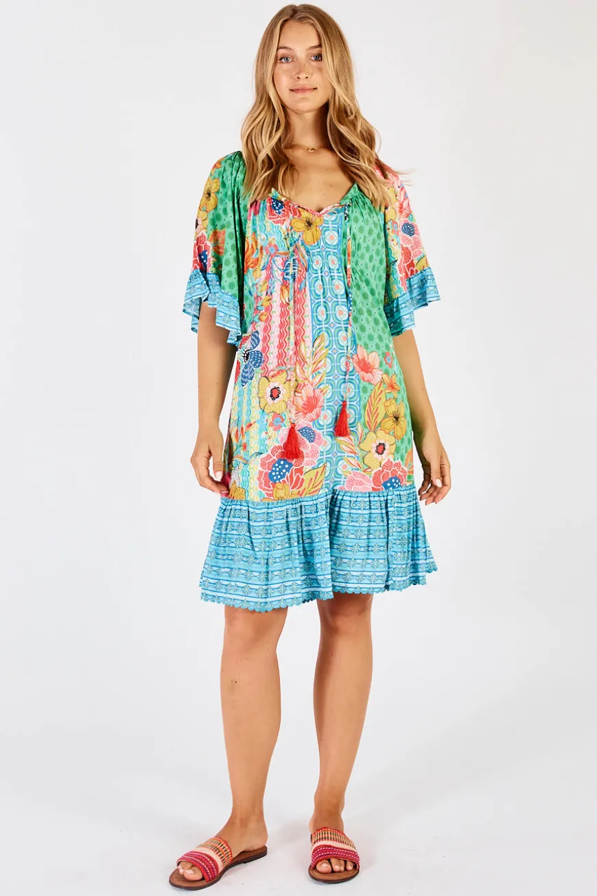 lulalife_miranda_shirred__2-1.webp LulaLife Miranda Shirred Dress Sea