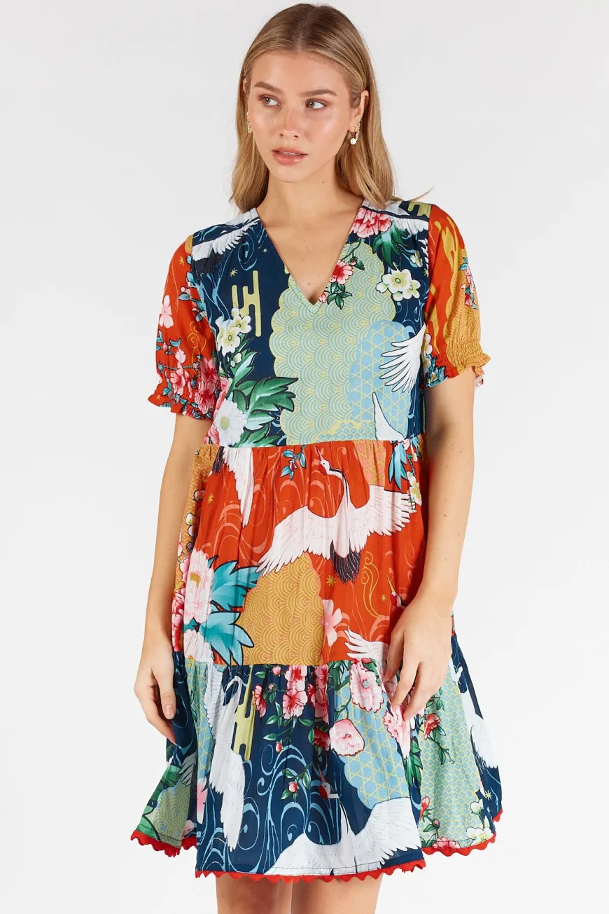 LulaLife Mitzuki Dress Multi
