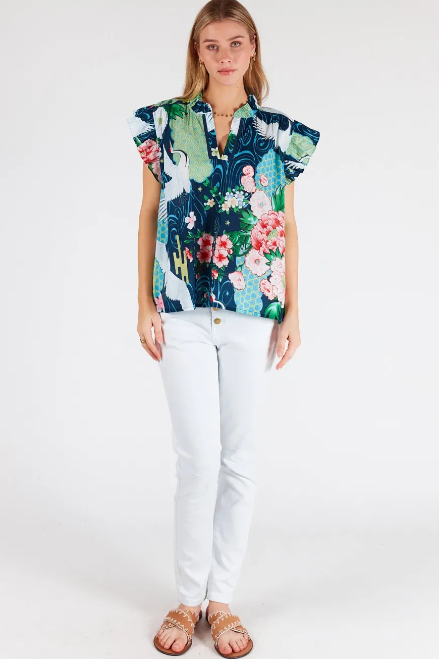 lulalife_mitzuki_ruffle_t_2.webp LulaLife Mitzuki Ruffle Top Navy
