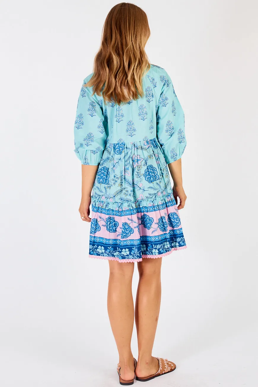 Lulalife Raine Dress Lagoon