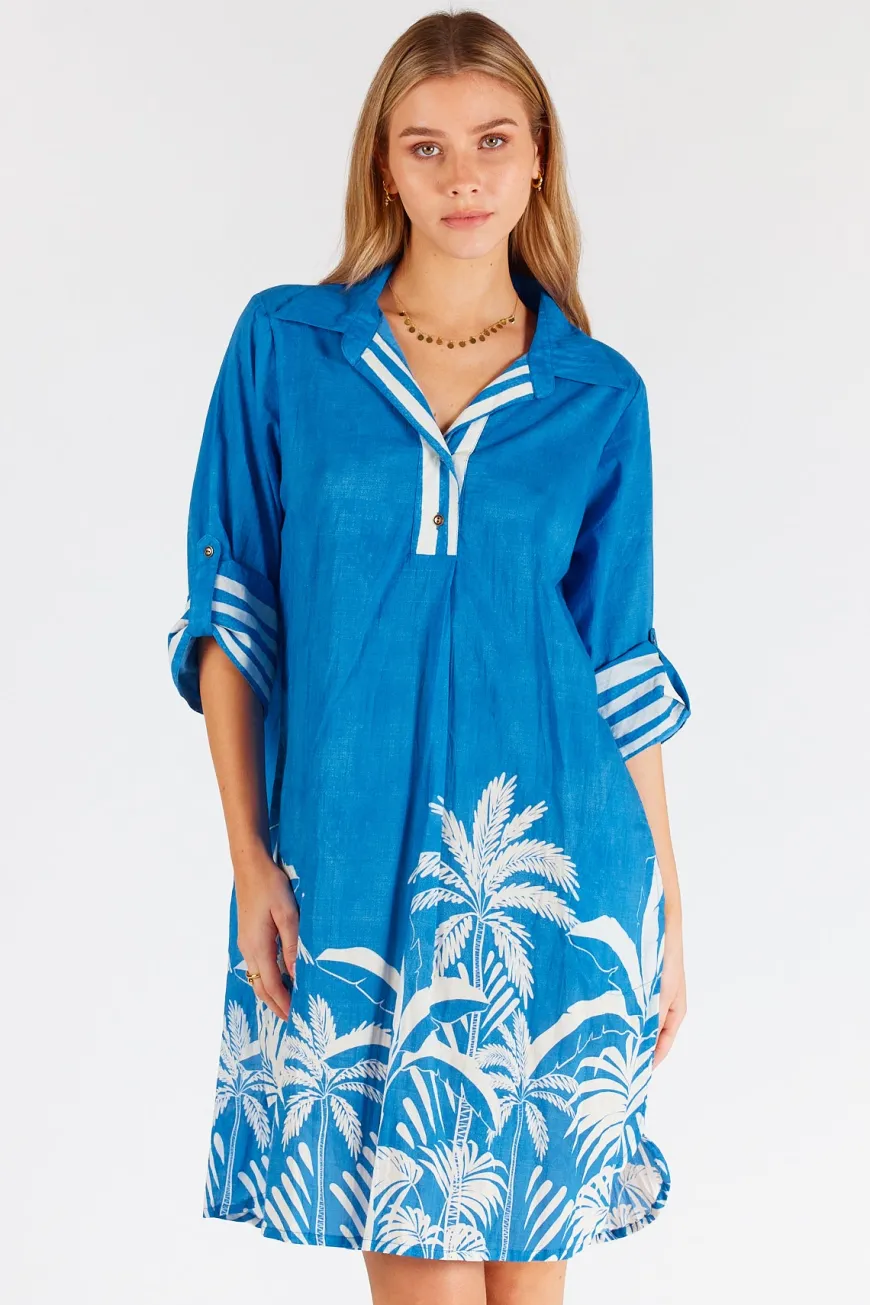 LulaLife Riley Shirtmaker Navy