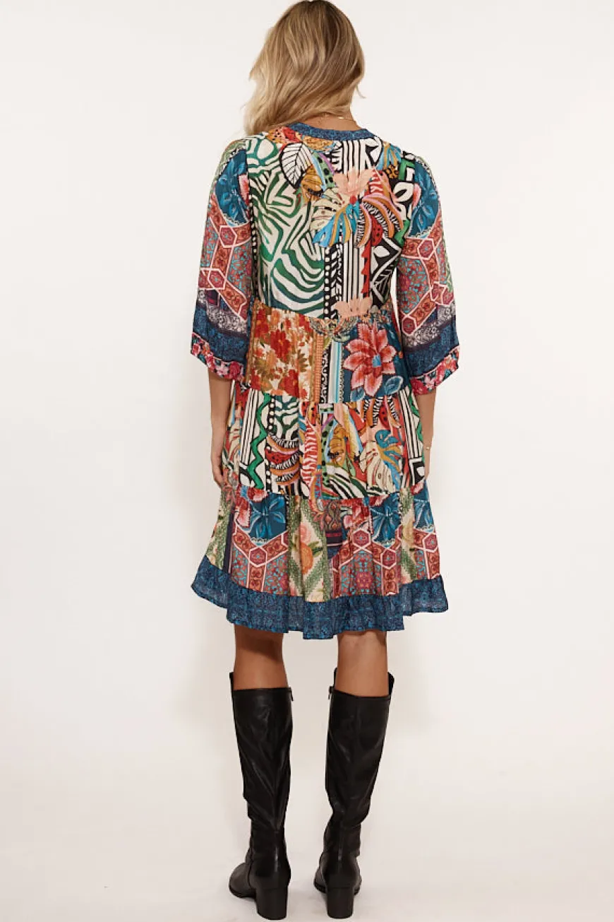 Lulalife San Lucas Tiered Dress