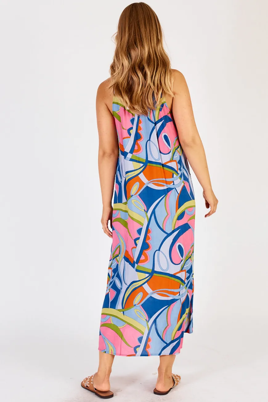 LulaLife Tilly Maxi Sky