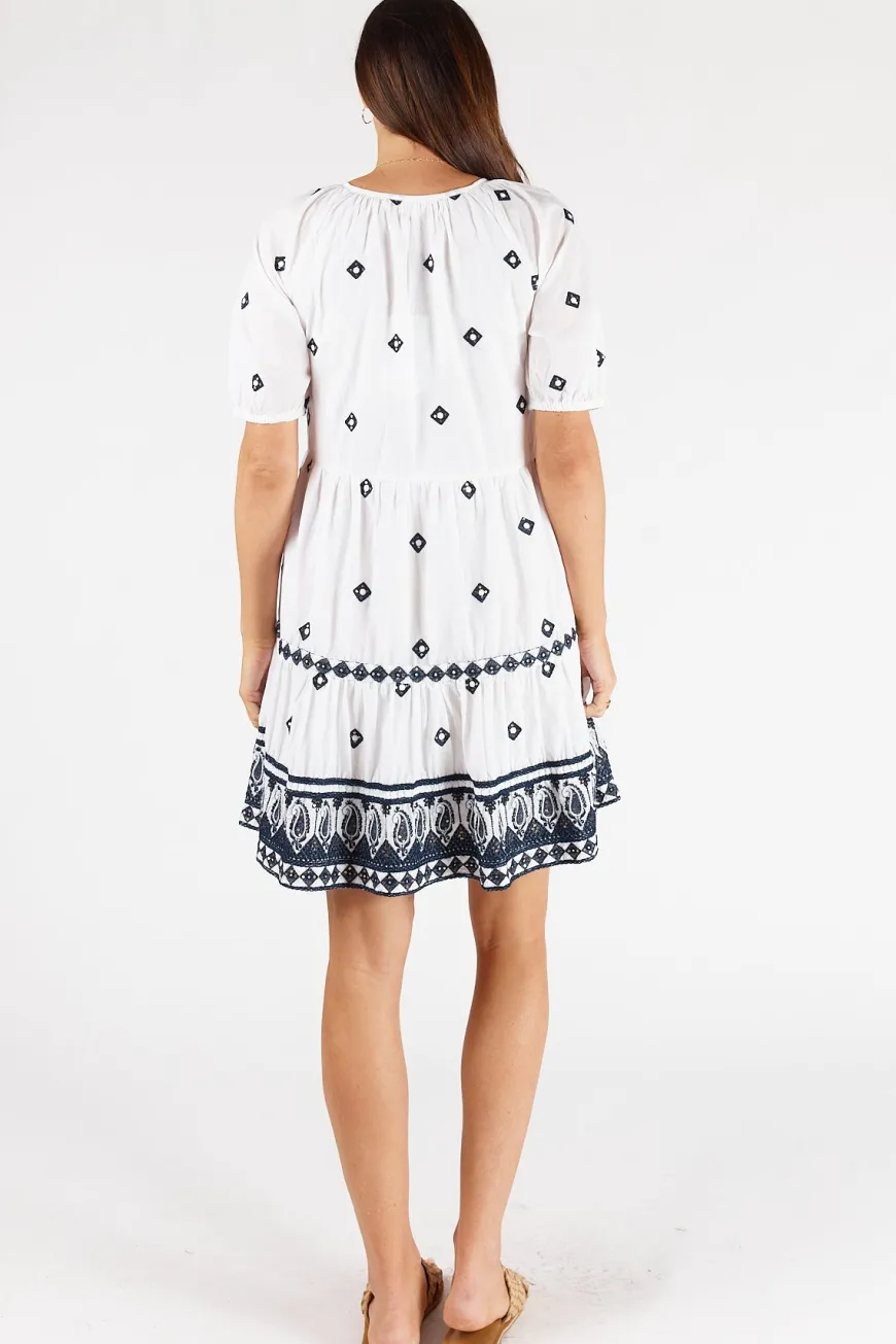 LulaSoul Antigua Dress White