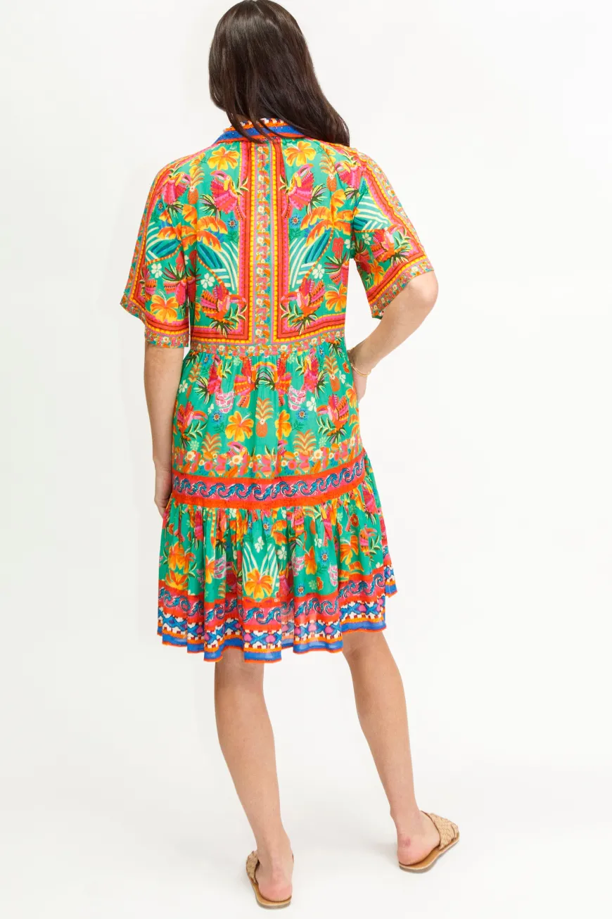 Lulasoul Brasilia Dress Sea