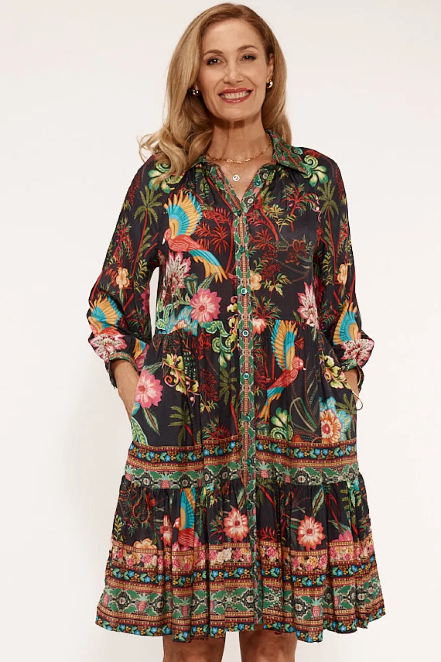 Lulasoul Cuckoo Tiered Dress