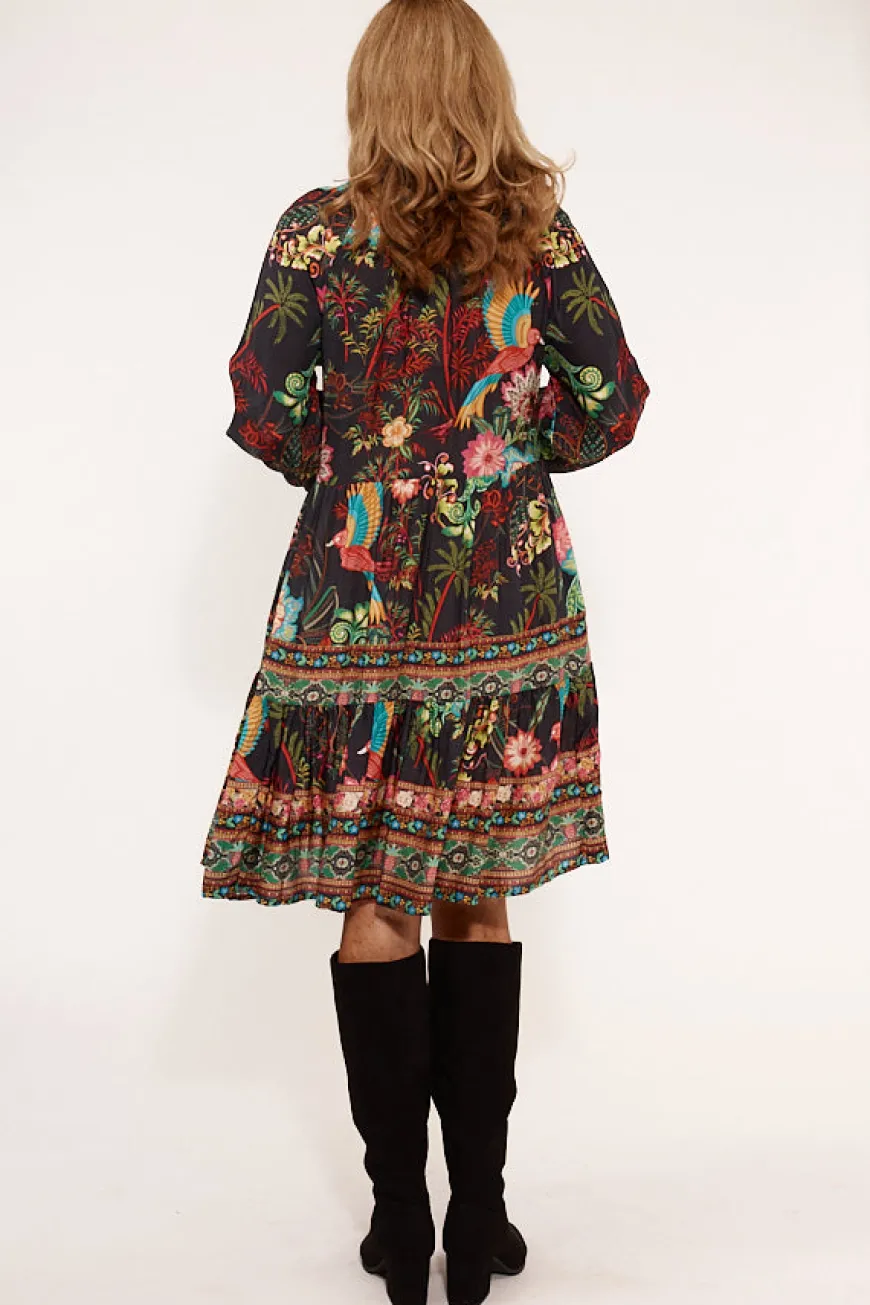 Lulasoul Cuckoo Tiered Dress