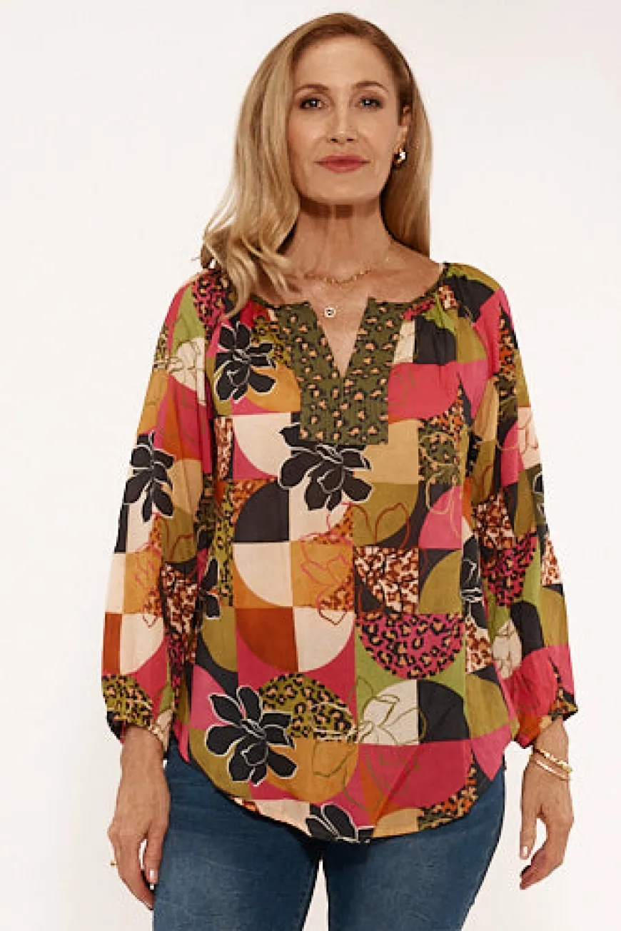 Lulasoul Florence Top Olive