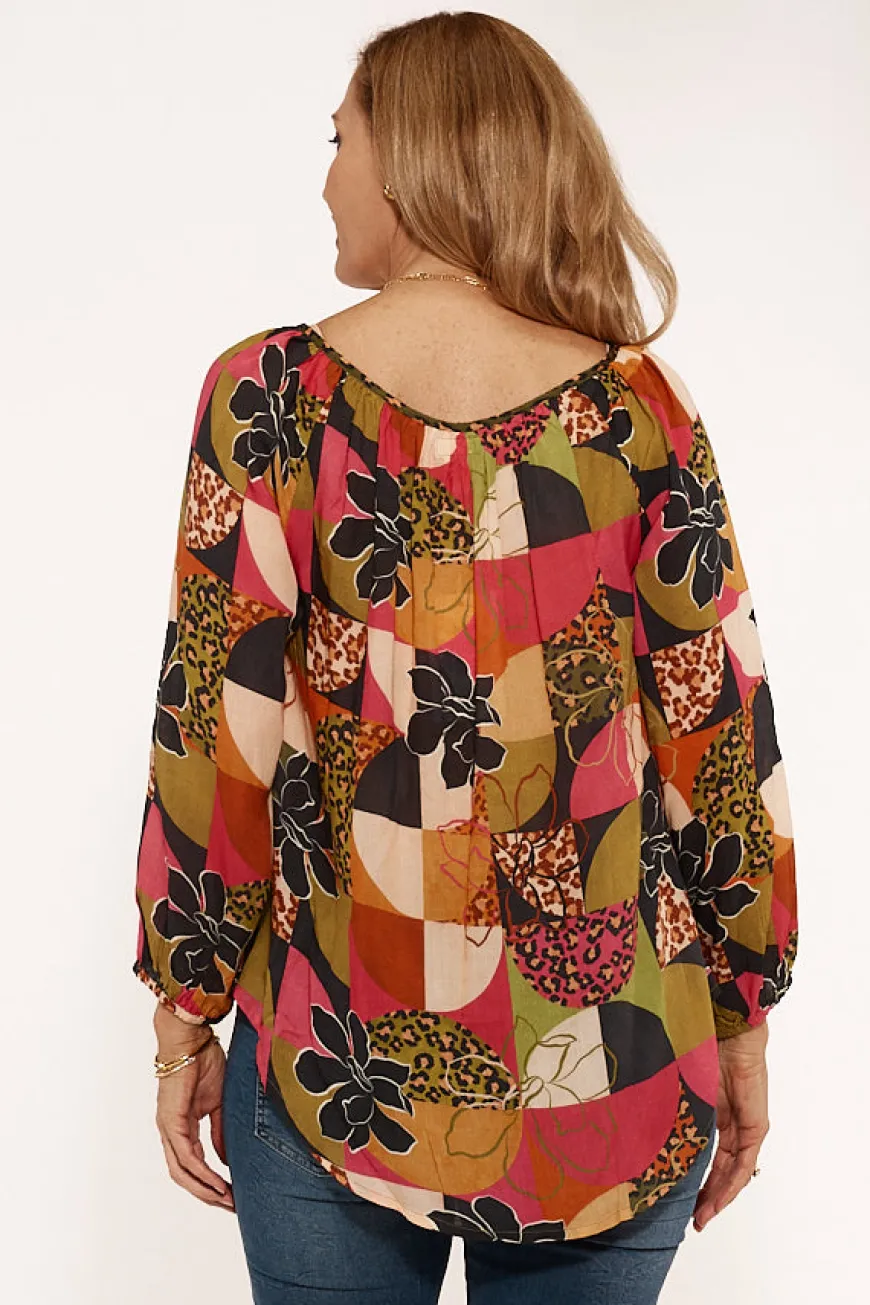 Lulasoul Florence Top Olive
