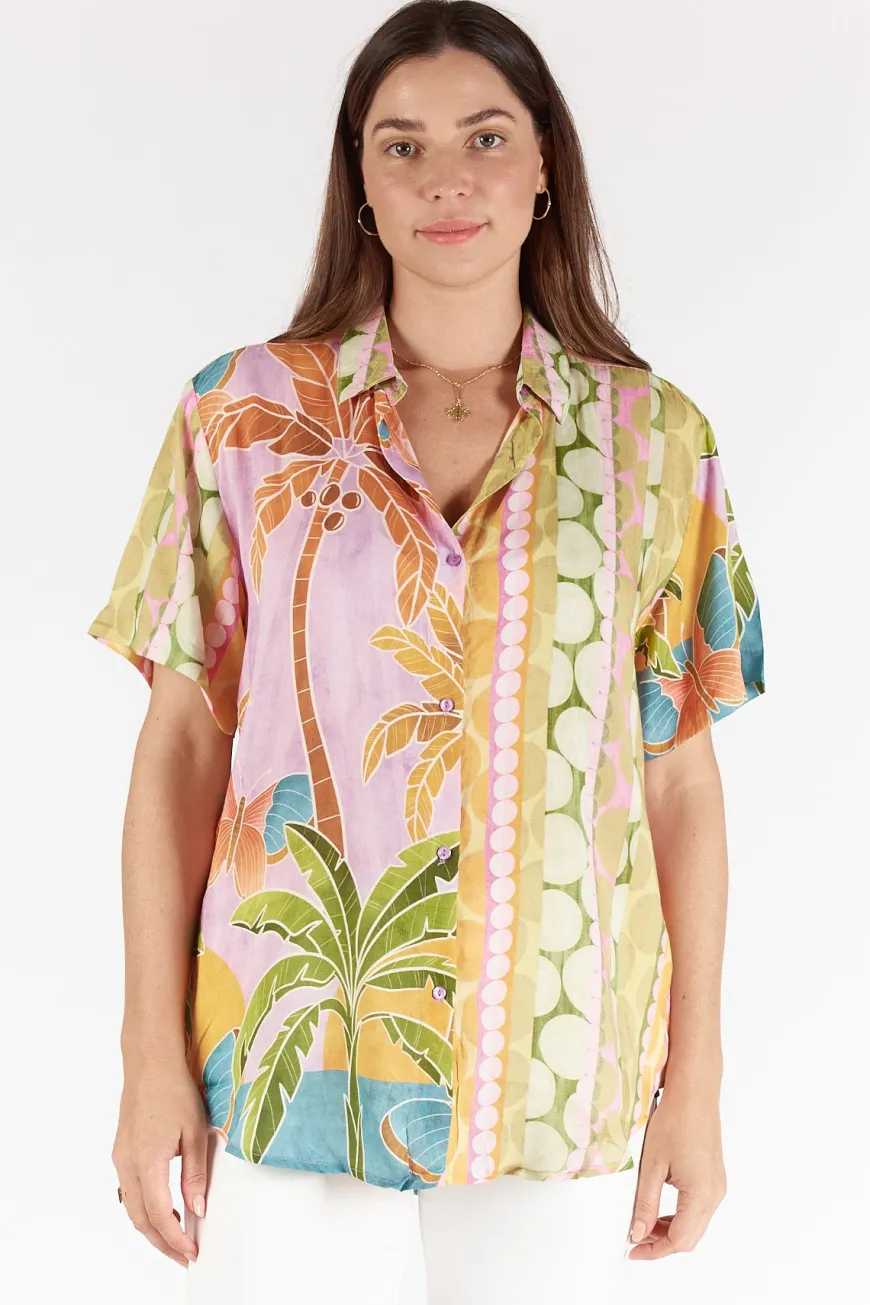 LulaSoul Jamaica Shirt Lilac