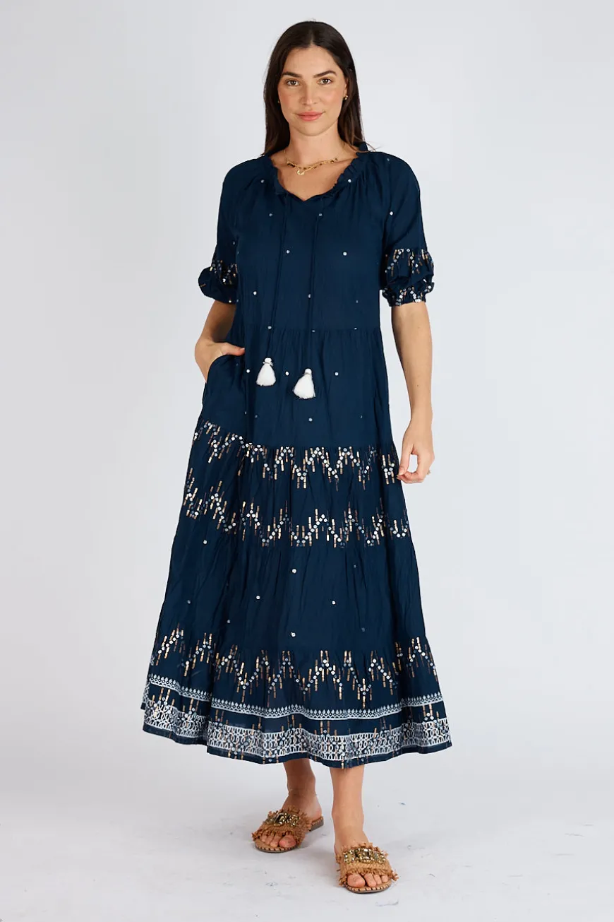 LulaSoul Jenna Maxi Navy