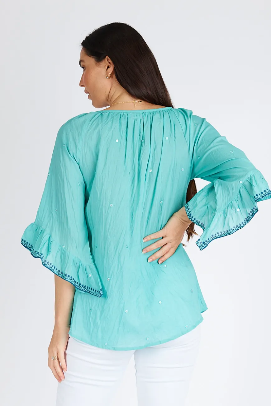 LulaSoul Jenna Top Sea