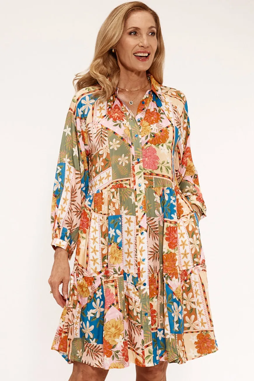 Lulasoul Mirabella Dress Cream