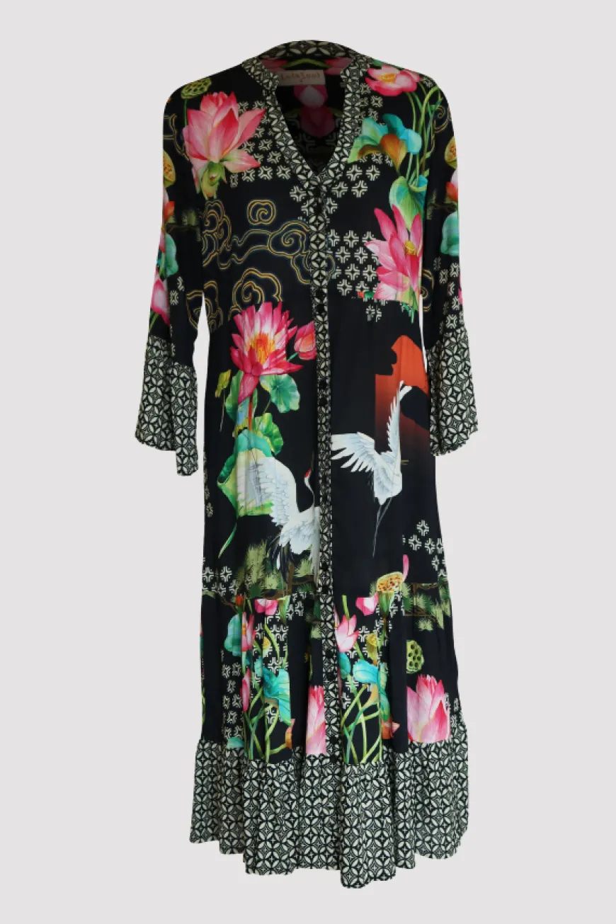 LulaSoul Yoshiko Dress Black